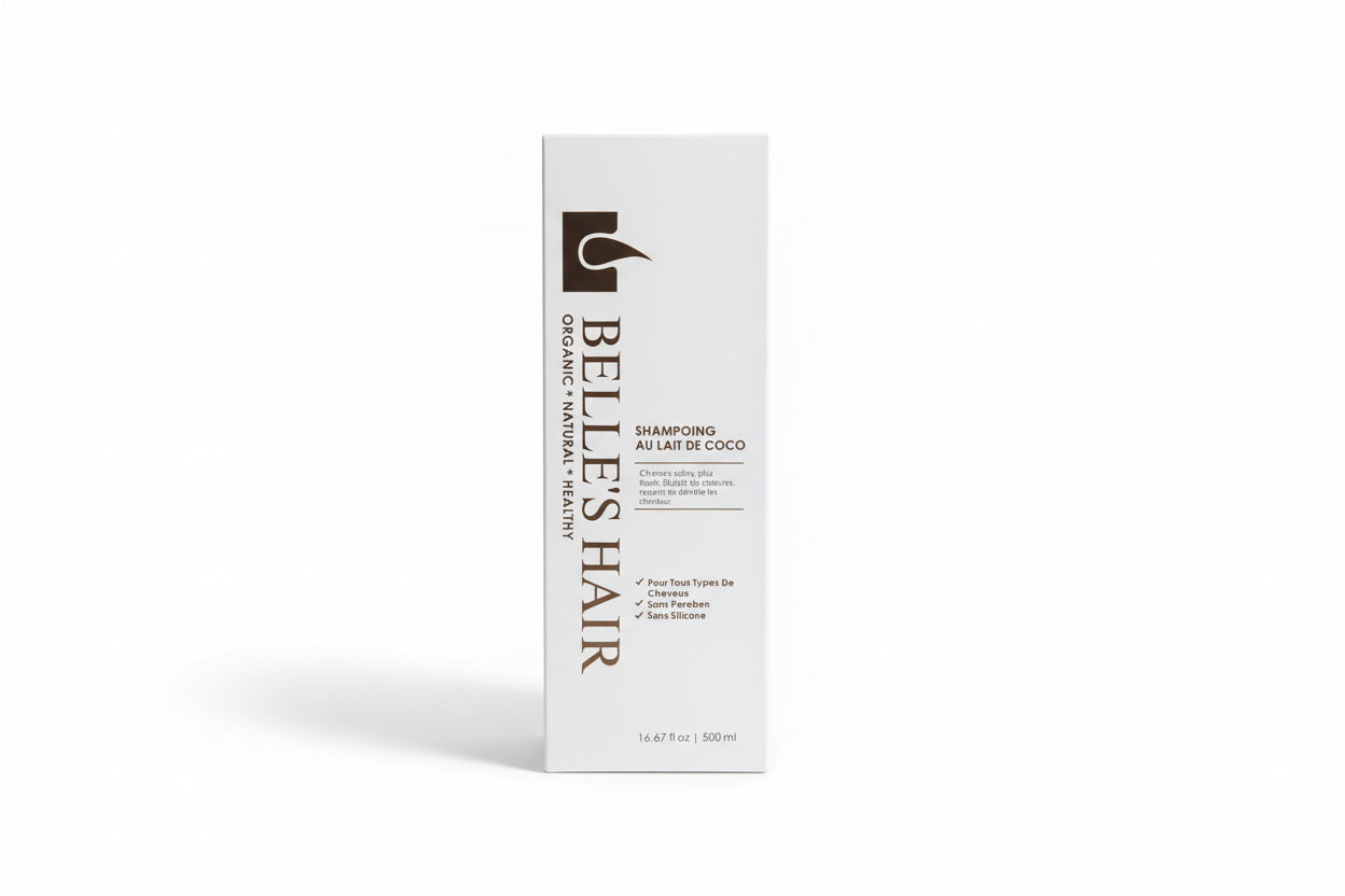 Shampoing au lait de coco