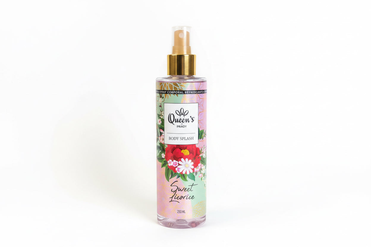 Brume Sweet Lucorice corps & cheveux - Queen's by Prady (250ml)